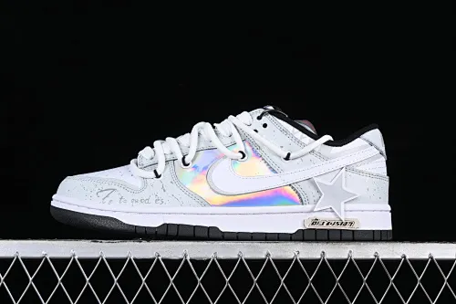 All categories Nk SB Dunk series Nk SB Dunk Low low-top sneakers Nk Dunk Low Dream Press Galaxy Stars Laser SB strap low-top casual sneakers DD1391-100